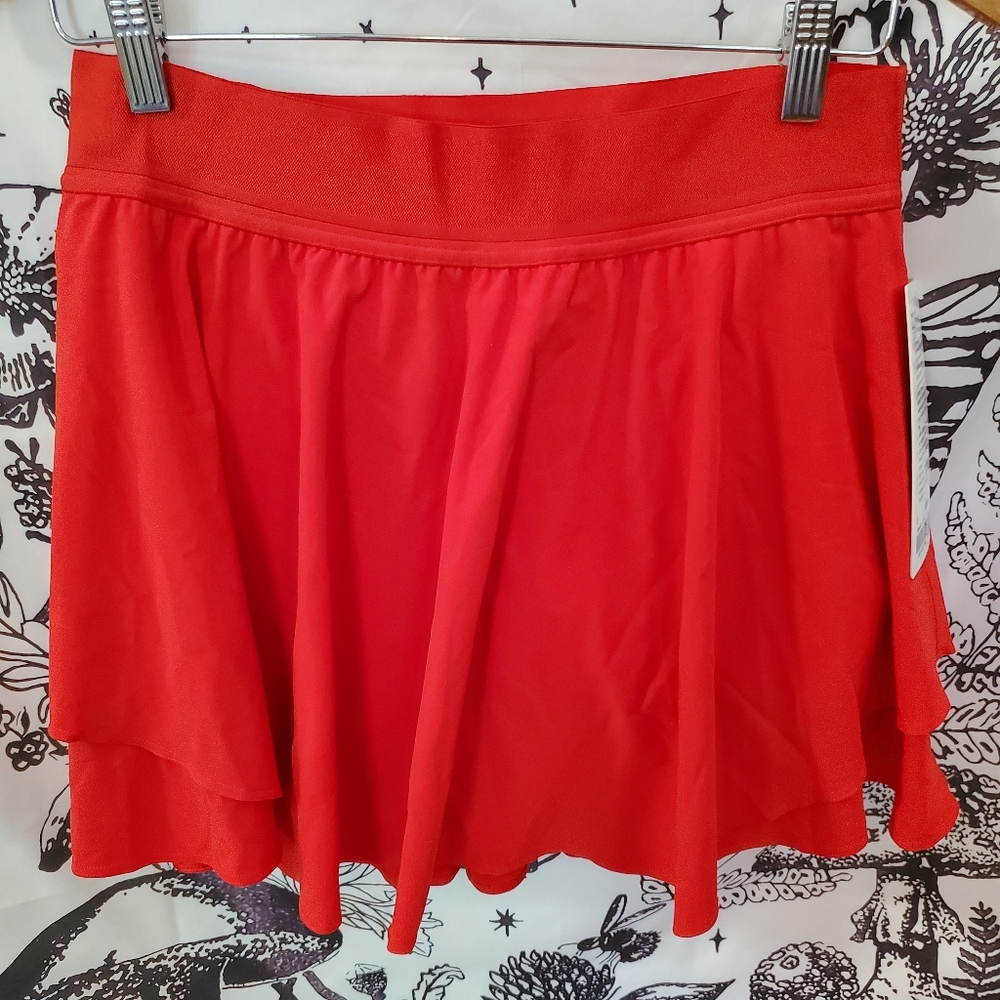 lululemon athletica Red Athletic Skirt